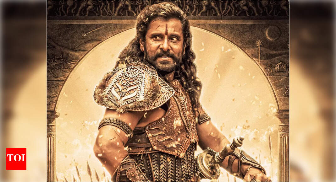 Chiyaan Vikram as Aditya Karikalan in Ponniyin Selvan first-look poster | Tamil  Movie News - Times of India