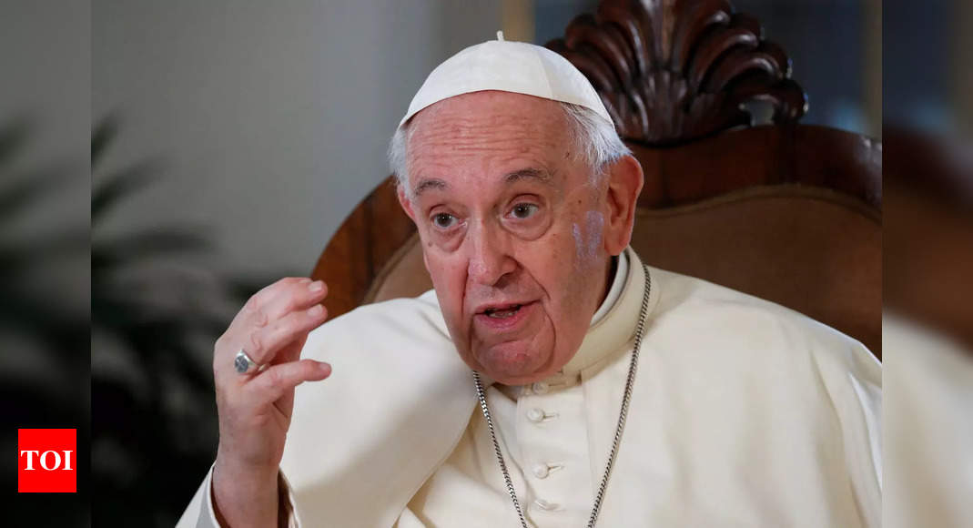 Pope Francis denies he is planning to resign soon – Times of India