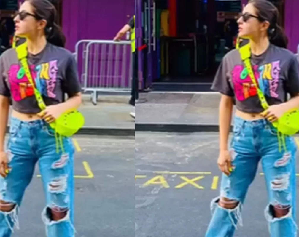 
Sara Ali Khan gives a sneak peek of her casual stroll on the streets of London, shares a picture celebrating 'pride month'
