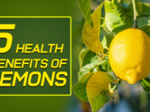 5 Health Benefits Of Lemons