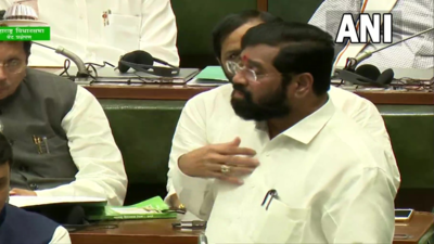 Eknath Shinde mentions his children, breaks down during Assembly speech