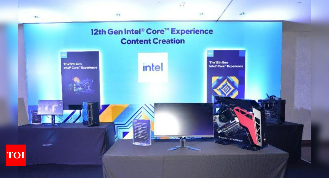Intel unveils new range of 12th-generation processors: All details – Times of India