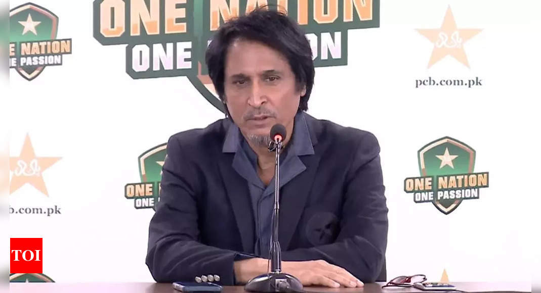 PCB chief Ramiz Raja uses bulletproof vehicle owing to security threat | Cricket News – Times of India