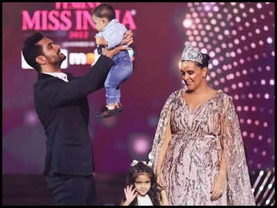 Neha Dhupia pens a heartwarming note as she wears her Miss India crown again: 20 years later, I stood stronger and a few dress sizes bigger