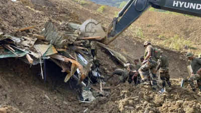 Manipur landslide: Four more bodies retrieved; toll mounts to 46 | Imphal News – Times of India