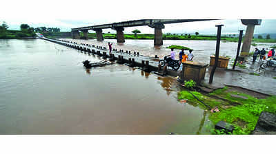 Panchaganga level rises to 17ft at Rajaram barrage