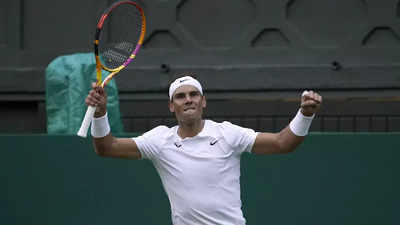 Wimbledon: Improving Nadal flies past Van de Zandschulp into quarter-finals
