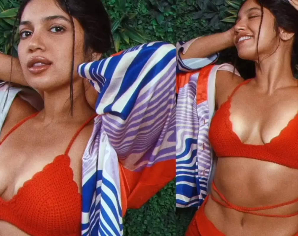 
Bhumi Pednekar in tangerine bikini takes internet by storm
