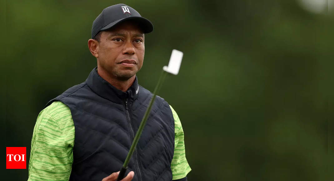 Tiger Woods shoots 77 to open pro-am in Ireland | Golf News - Times of ...