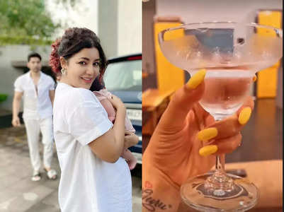 User asks Debina if she has started drinking
