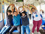 Yoga in train: Mumbai local commuters perform asanas while travelling