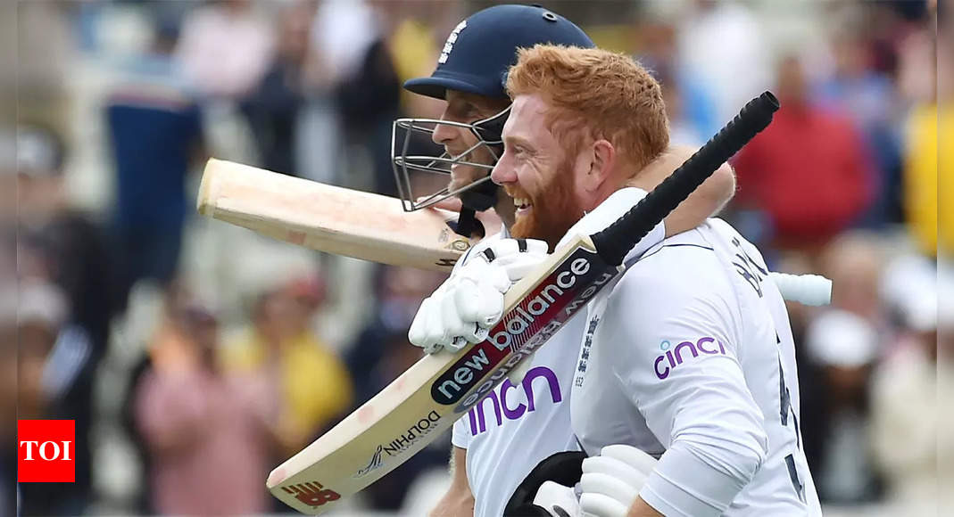 India vs England, 5th Test: Joe Root and Jonny Bairstow star as England level India series in record chase | Cricket News – Times of India