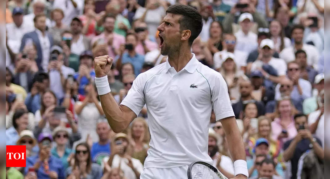 Djokovic battles back to beat Sinner and reach Wimbledon semi-finals | Tennis News – Times of India