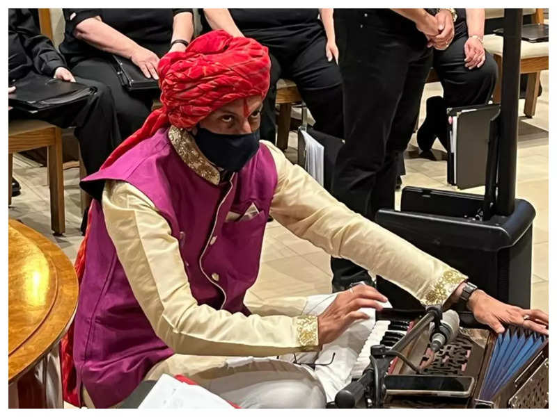 I have thoroughly enjoyed my harmonium concerts in the US: Manvendra Singh Gohil