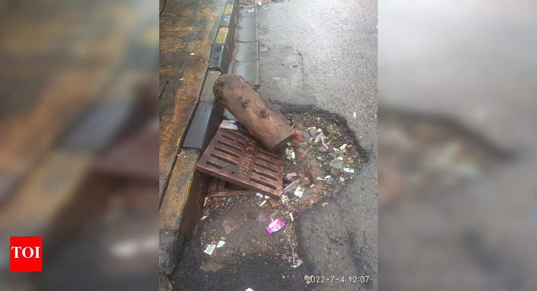 How to close broken drain cover Times of India