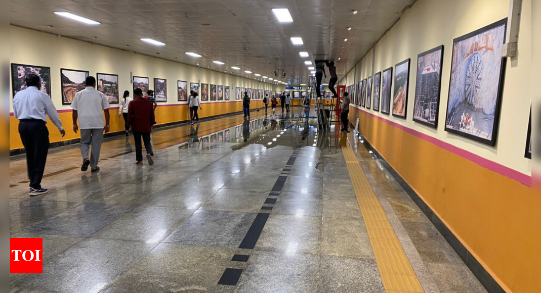 Bengaluru: No Rain But Vidhana Soudha Metro Station Leaks | Bengaluru ...