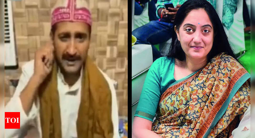 Ajmer Dargah cleric held for announcing bounty on Nupur Sharma in video | India News – Times of India