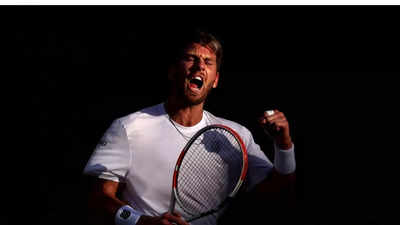 Wimbledon: Norrie faces alien challenge as he reaches first Grand Slam semi-final