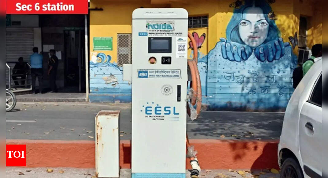 No Ev Charging Stn? Noida Won’t Approve Building Plans From Now Noida