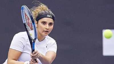 Sania Mirza's first sw19 semis in mixed territory