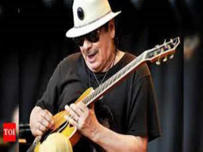 Guitarist Carlos Santana passes out on stage during US concert