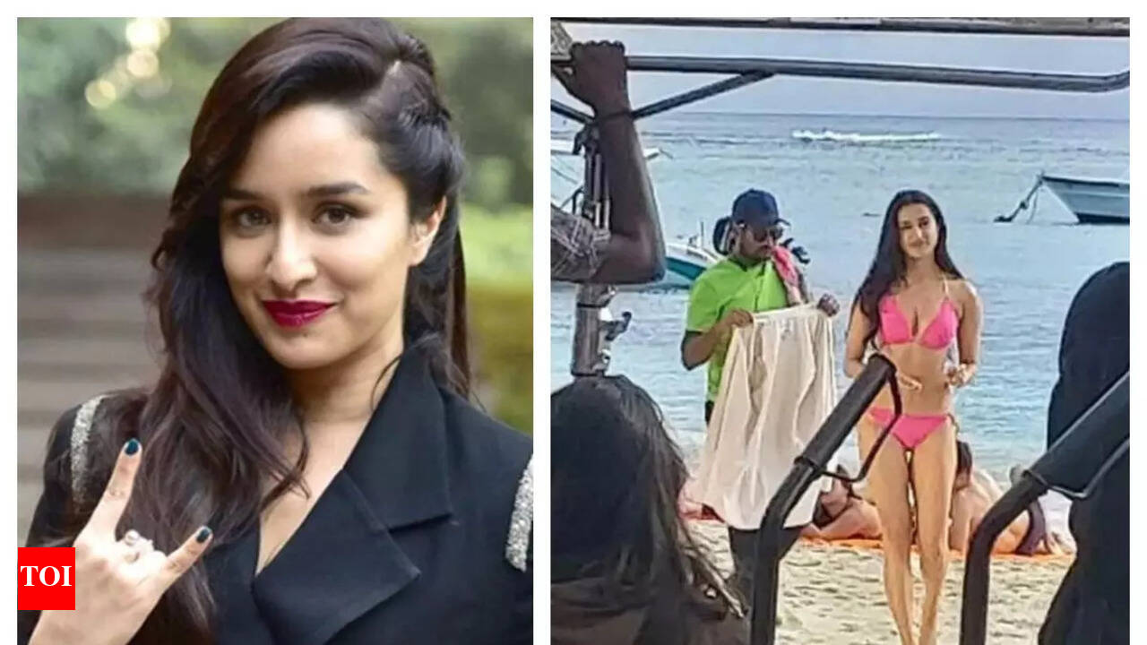 A leaked photo of Shraddha Kapoor in a pink bikini from the sets of Luv  Ranjans next goes viral on the internet | Hindi Movie News - Times of India