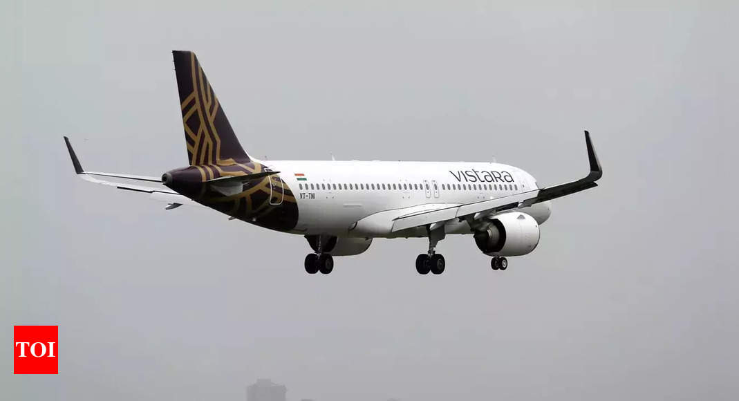 Vistara A320 suffers engine snag after landing safely at Delhi Airport – Times of India