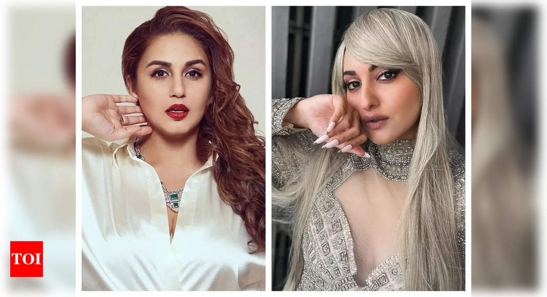 Huma Qureshi calls Sonakshi Sinha ‘scary’ as she flaunts her new blonde look – See photos – Times of India