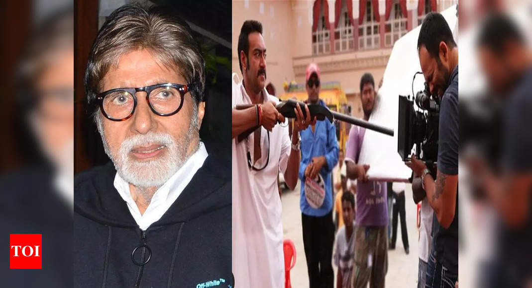 Amitabh Bachchan REACTS as Ajay Devgn doesn’t include him in 10 years of ‘Bol Bachchan’ post – Times of India ►