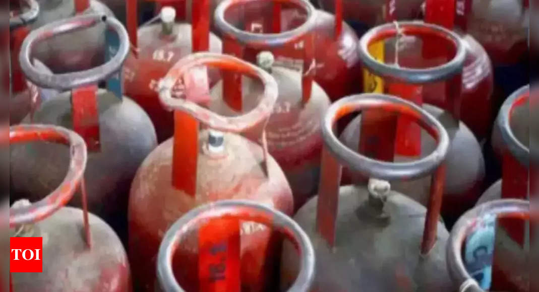 LPG cylinder up Rs 50 in 4th hike this year – Times of India