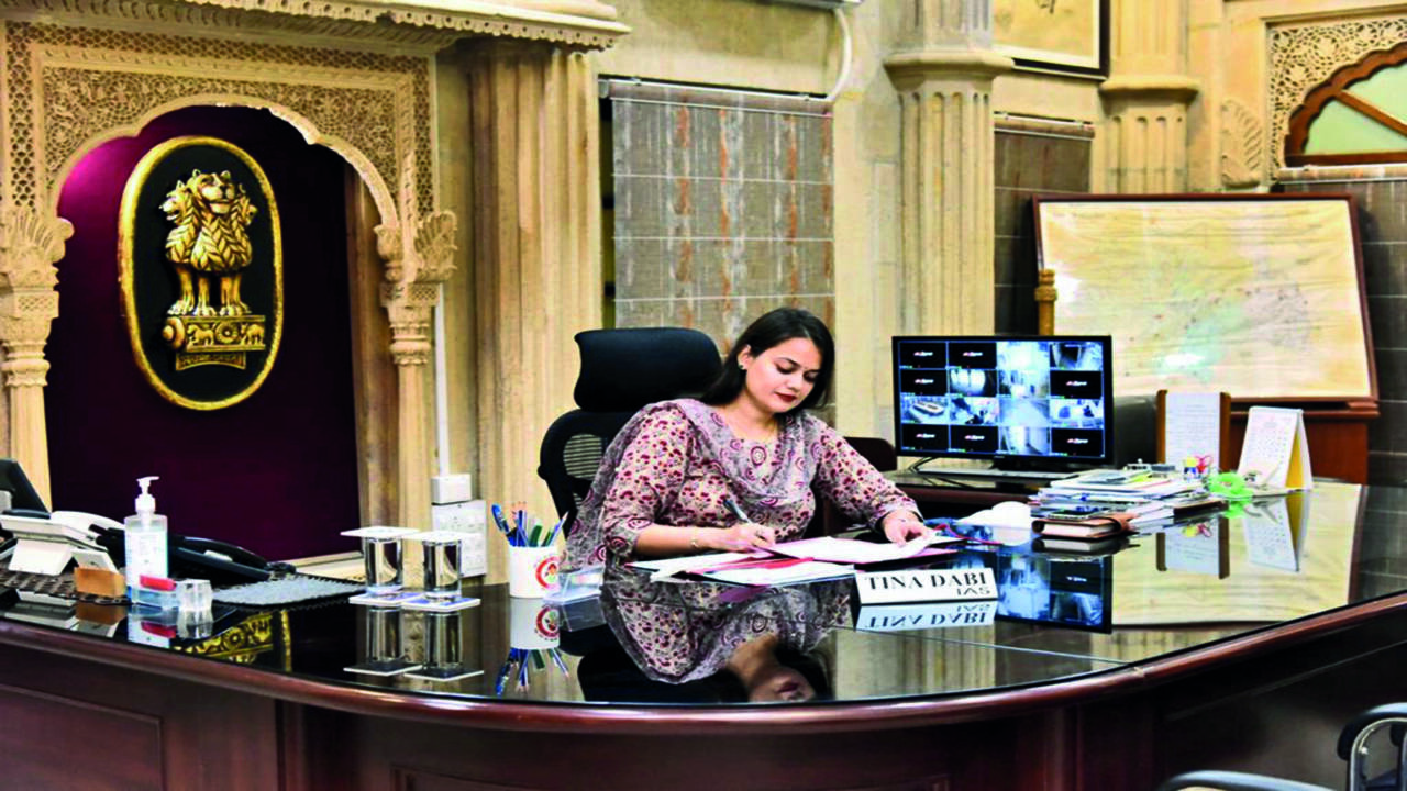 IAS Tina Dabi takes charge as Jaisalmer collector