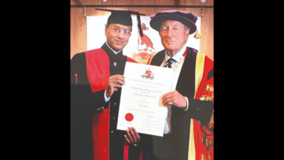 Hyderabad: Dr P Raghu Ram gets honorary FRCS from Royal college of surgeons