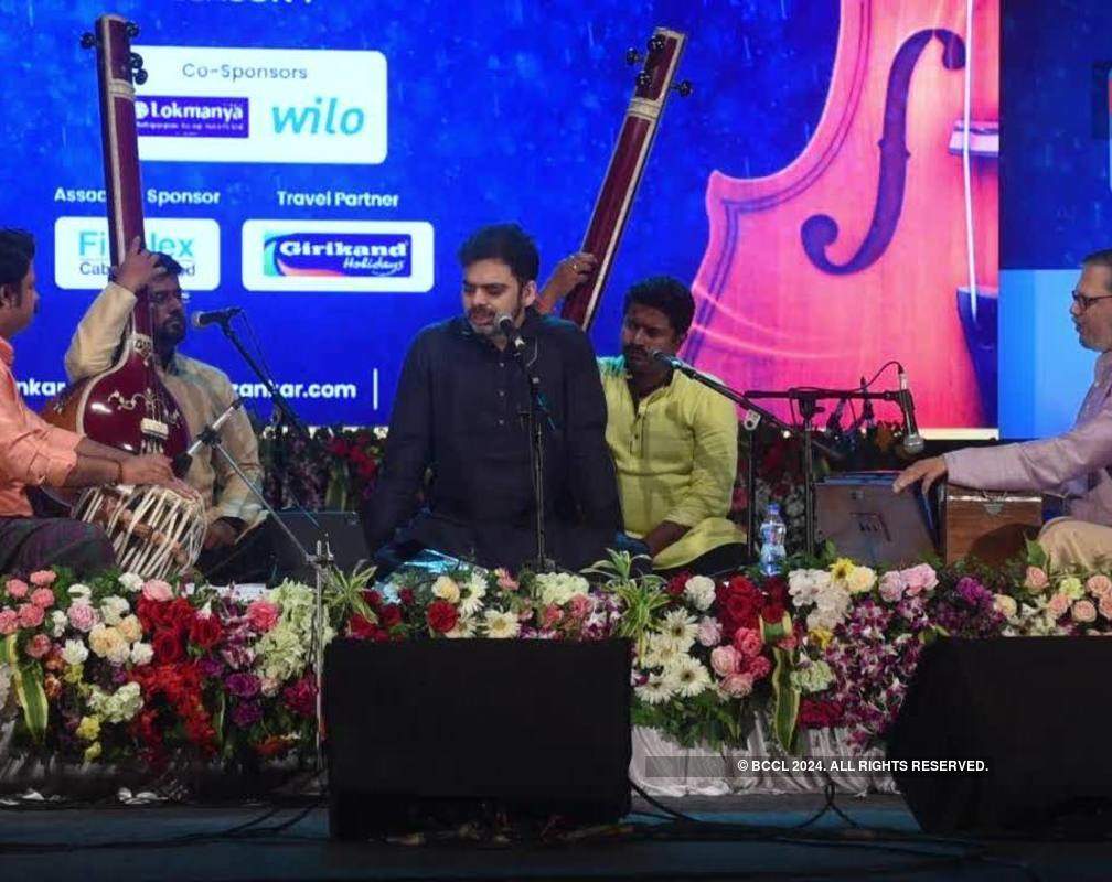 
Rahul Deshpande enthralled Pune audience with raag 'Miya Malhar'
