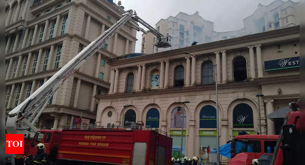 Fire breaks out at supermarket in Mumbai's Powai