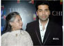 KJo says Jaya Bachchan is his worst critic
