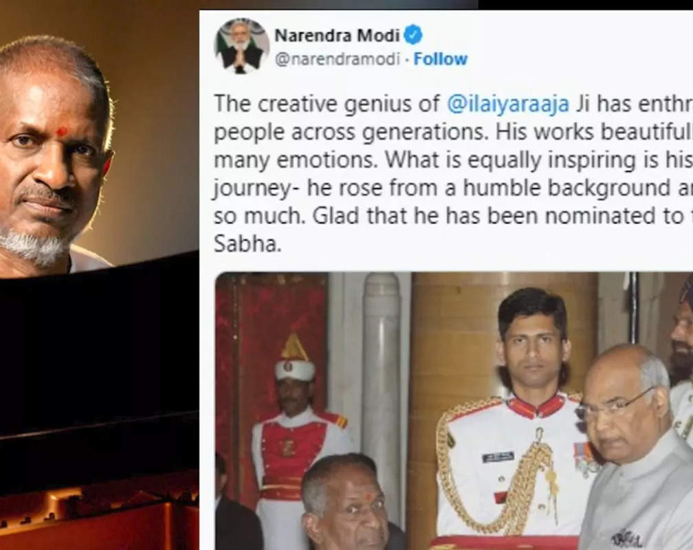 
Music legend Ilaiyaraaja and filmmaker Vijayendra Prasad get nominated for Rajya Sabha seats, PM Narendra Modi extends heartiest congratulations
