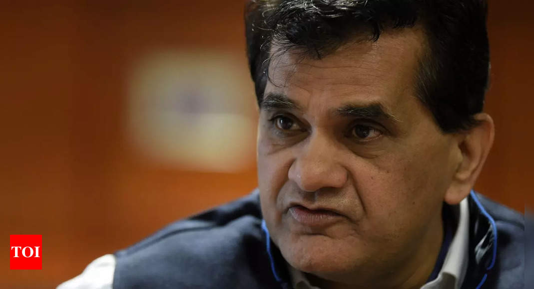 Former NITI Aayog CEO Amitabh Kant to become India’s G20 Sherpa: Sources | India News – Times of India