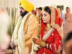 Inside pictures of Punjab CM Bhagwant Mann and Gurpreet Kaur's wedding ceremony