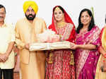 Inside pictures of Punjab CM Bhagwant Mann and Gurpreet Kaur's wedding ceremony