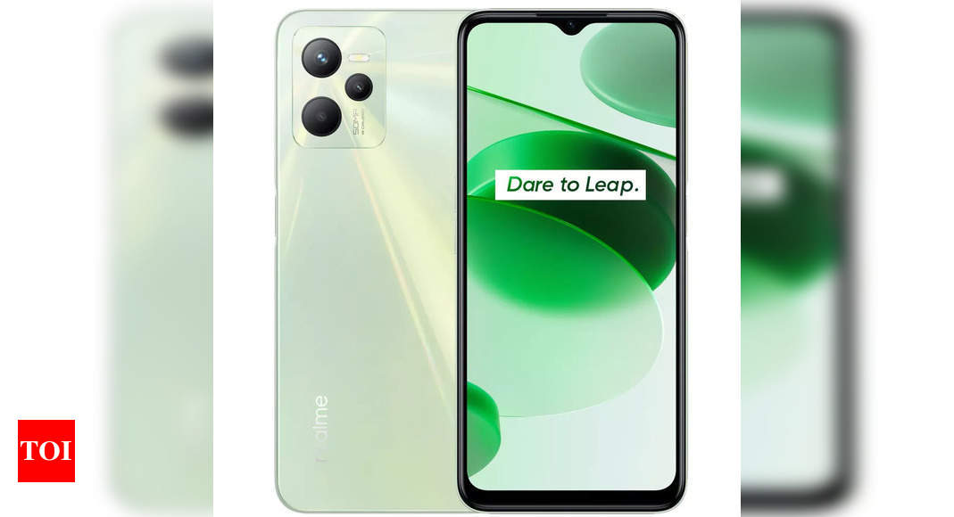 Realme C35 6GB RAM variant launched in India, priced at Rs 15,999 – Times of India