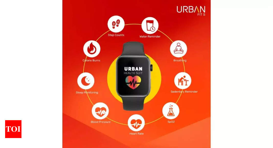 Inbase Launches Urban Fit S smartwatch at Rs 4,999 – Times of India