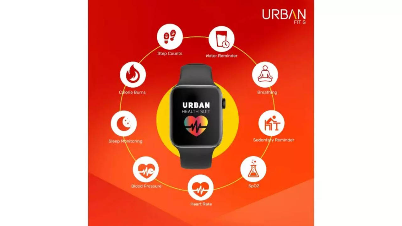 Urban fit best sale smart watch