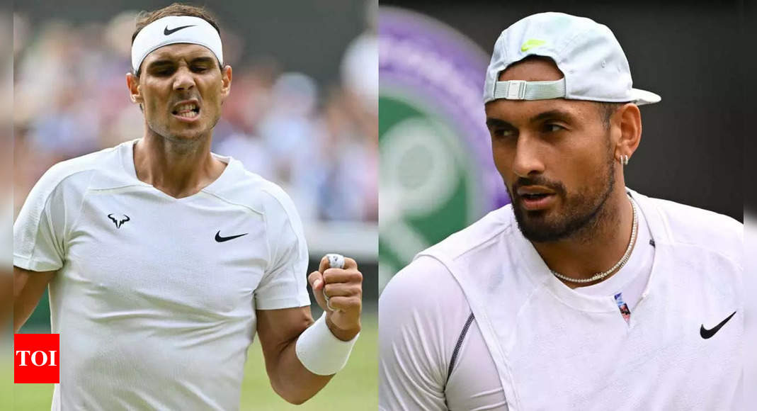 Nadal vs Kyrgios – Four of the best in a testy history | Tennis News – Times of India