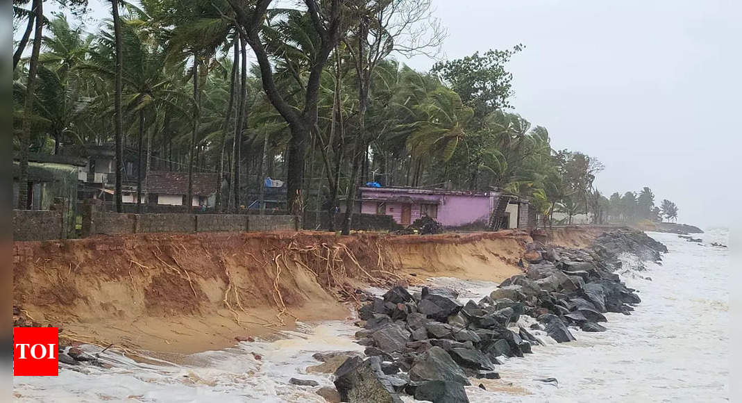 Karnataka Rains: Water Levels In Rivers Rise, Sea Erosion Intensifies 