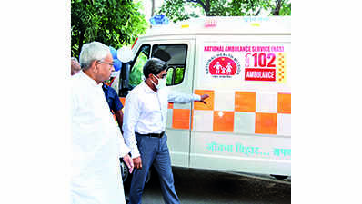 Nitish flags off 501 ambulances, 499 more likely by Aug
