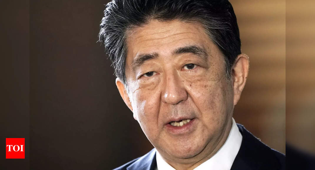 Man arrested for attempted murder after former Japan PM Shinzo Abe shot: Report – Times of India