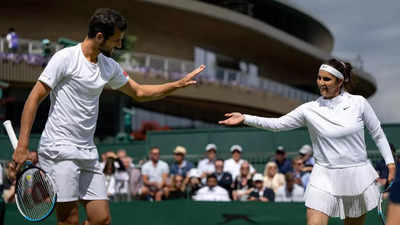 Wimbledon: Sania Mirza, Mate Pavic bow out in mixed doubles semis