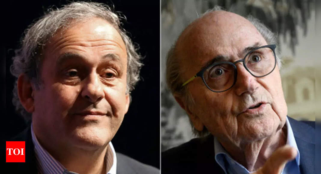 Sepp Blatter, Michel Platini cleared of corruption charges at FIFA trial | Football News – Times of India
