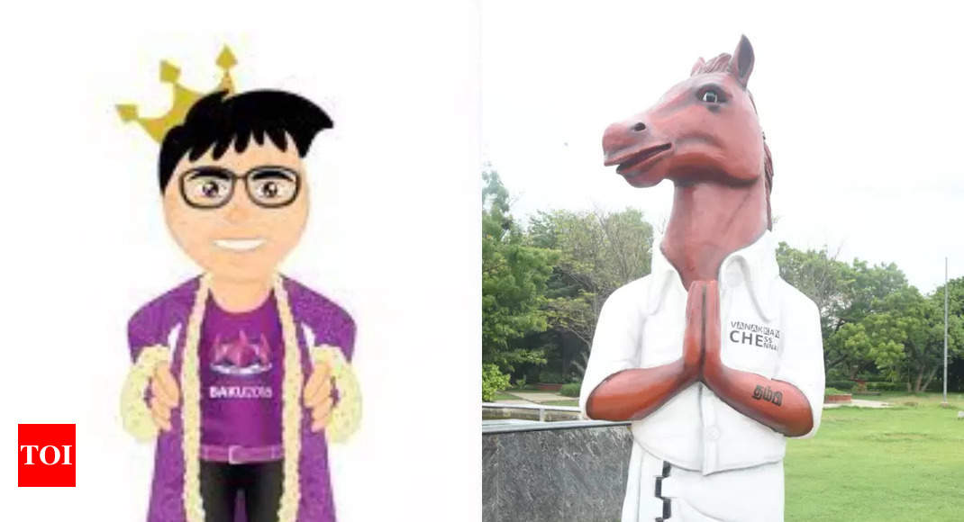Indian students use coloured salts to form mascot of Chess Olympiad 2022 -  Buy, Sell or Upload Video Content with Newsflare