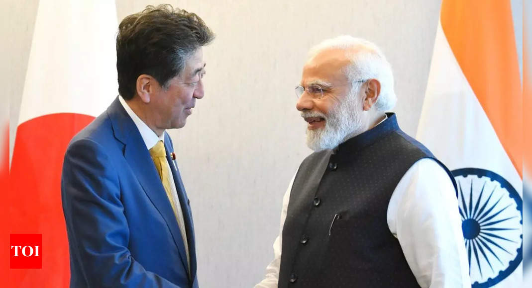 Saddened beyond words at tragic demise of one of my ‘dearest friends’: PM Modi on Abe’s death | India News – Times of India
